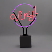 Neon 'Vinyl' Sign - Locomocean Ltd