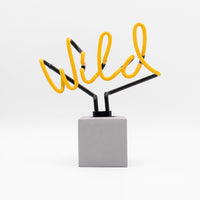 Neon 'Wild' Sign - Locomocean Ltd