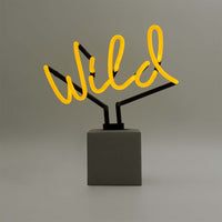 Neon 'Wild' Sign - Locomocean Ltd