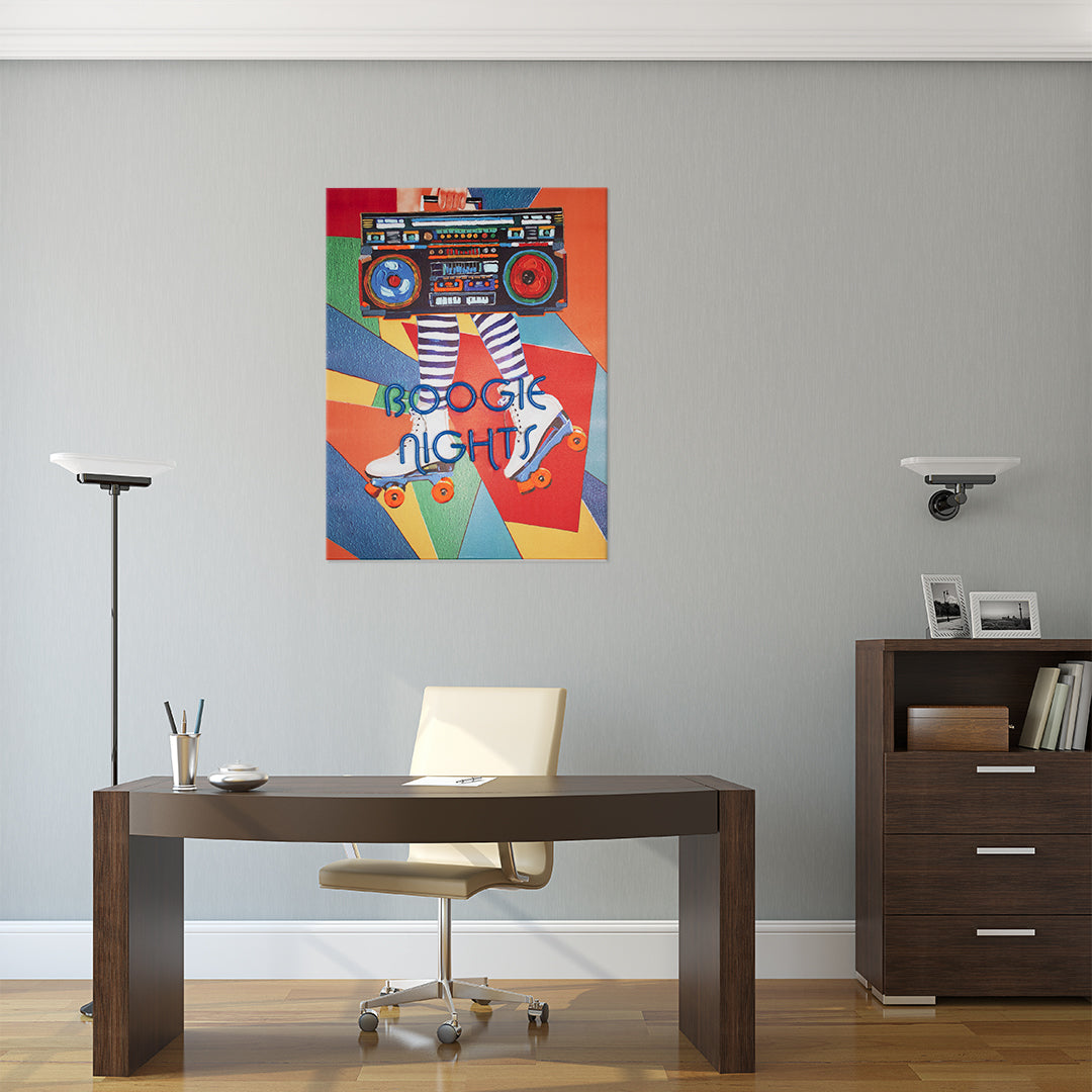 'Boogie Nights' Wall Artwork - LED Neon - Locomocean Ltd