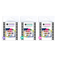 Ransom Style Colourful Extra Letters & Symbols Pack - Locomocean Ltd