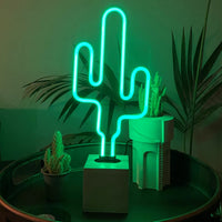 Neon 'Cactus' Sign - Locomocean Ltd