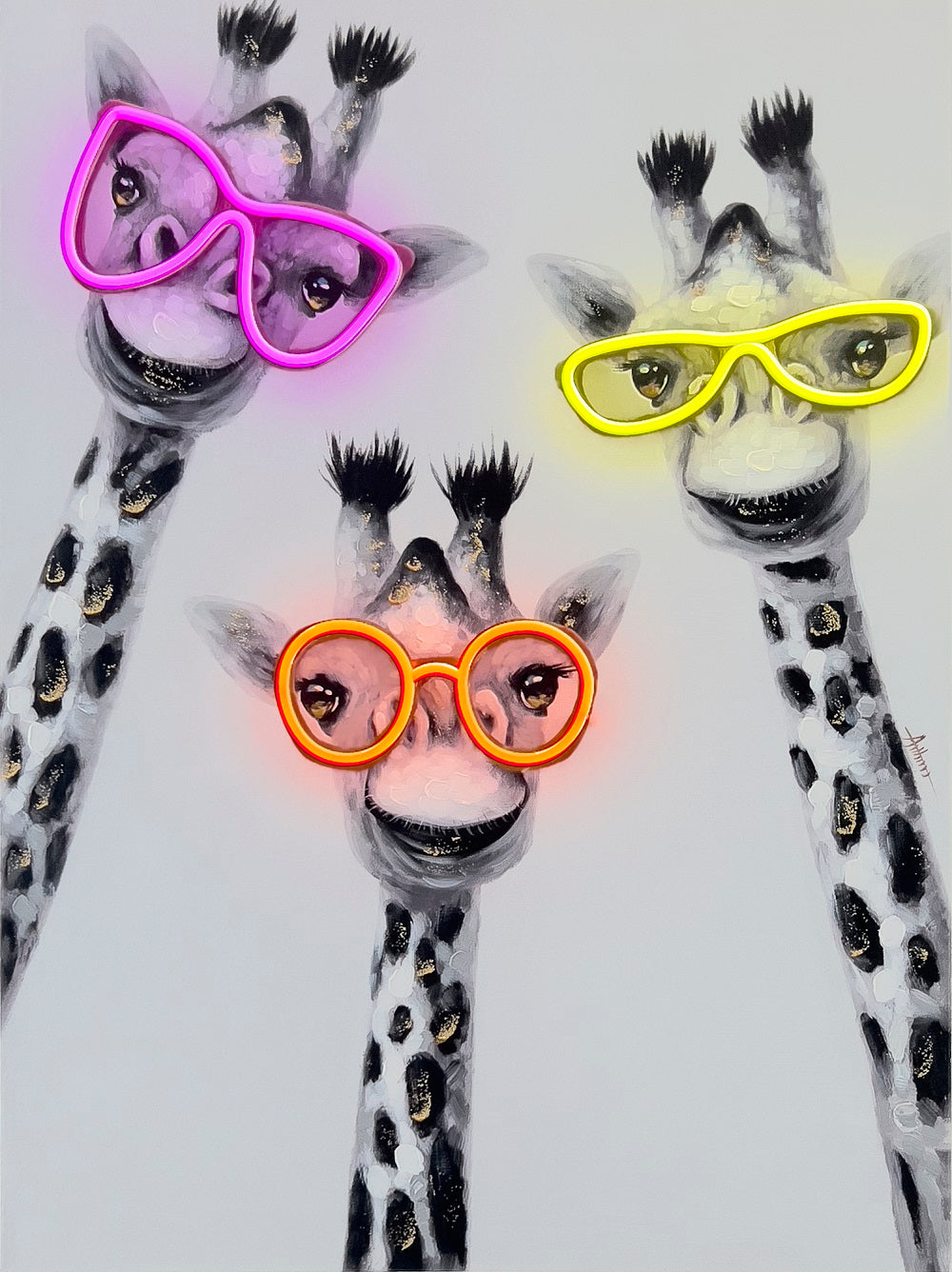 'Giraffe' Wall Artwork - LED Neon - Locomocean Ltd