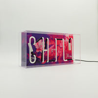 'Chill' Glass Neon Sign