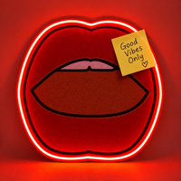 LED Corkboard - Mouth