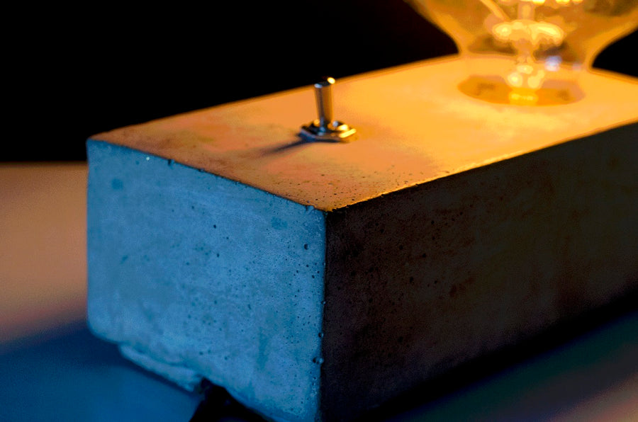 Concrete Block Light - Locomocean Ltd