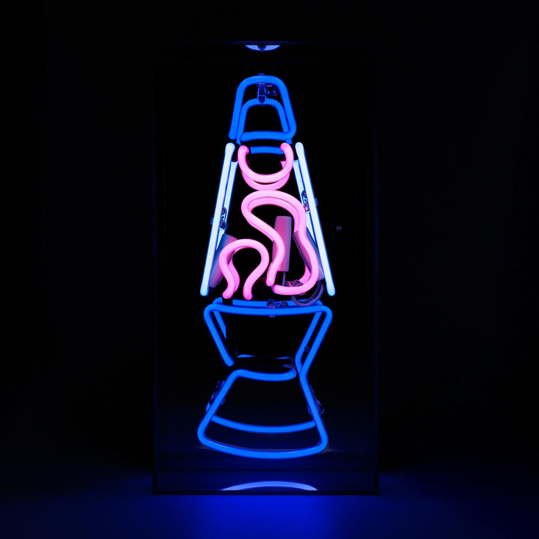 'Lava Lamp' Glass neon Sign - Locomocean Ltd