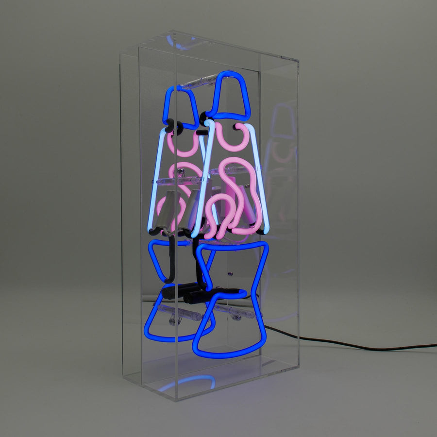 'Lava Lamp' Glass neon Sign - Locomocean Ltd