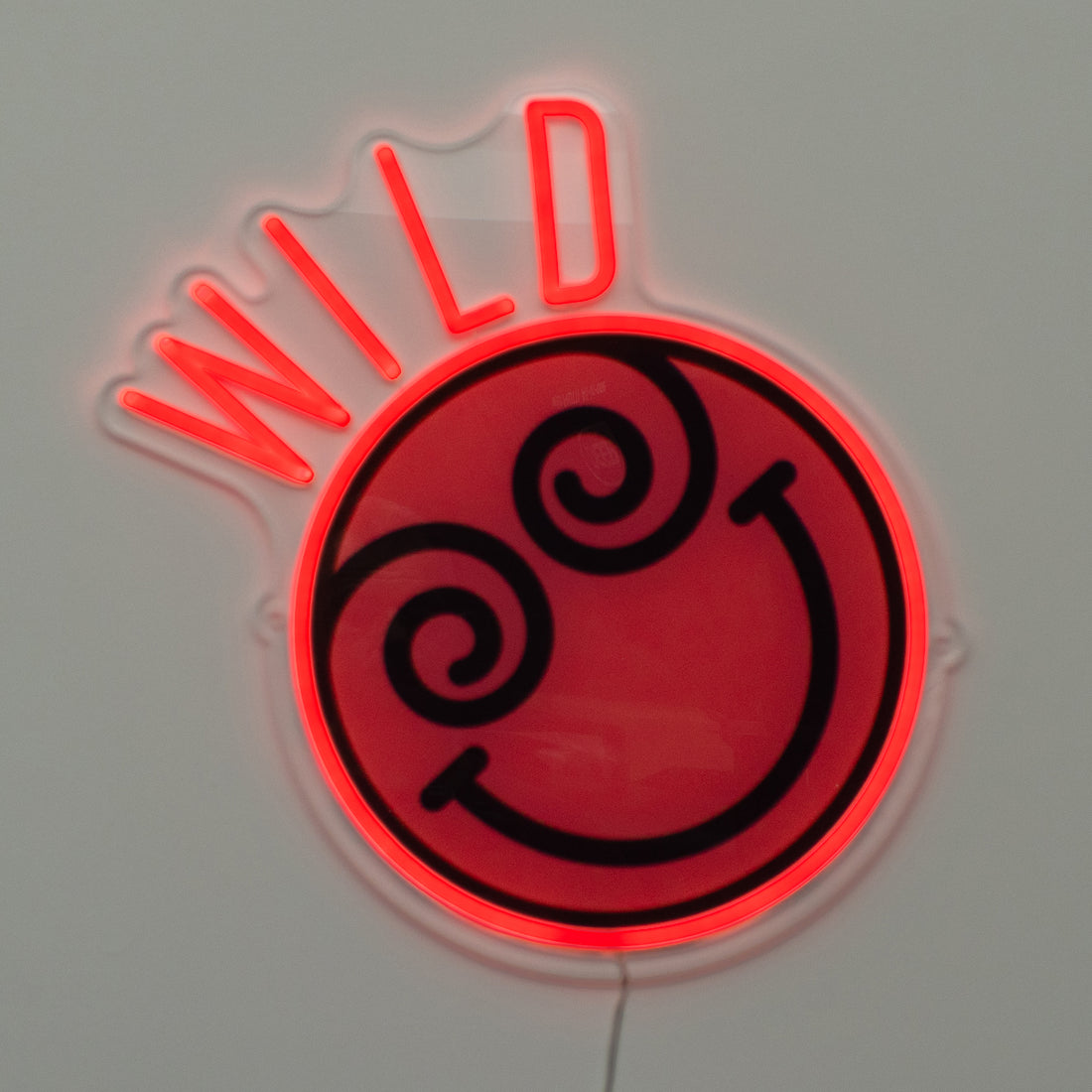 Wild: S.W.Smiley LED Neon Wall Sign