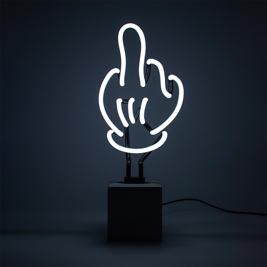 Neon 'Middle Finger' Sign - Locomocean Ltd