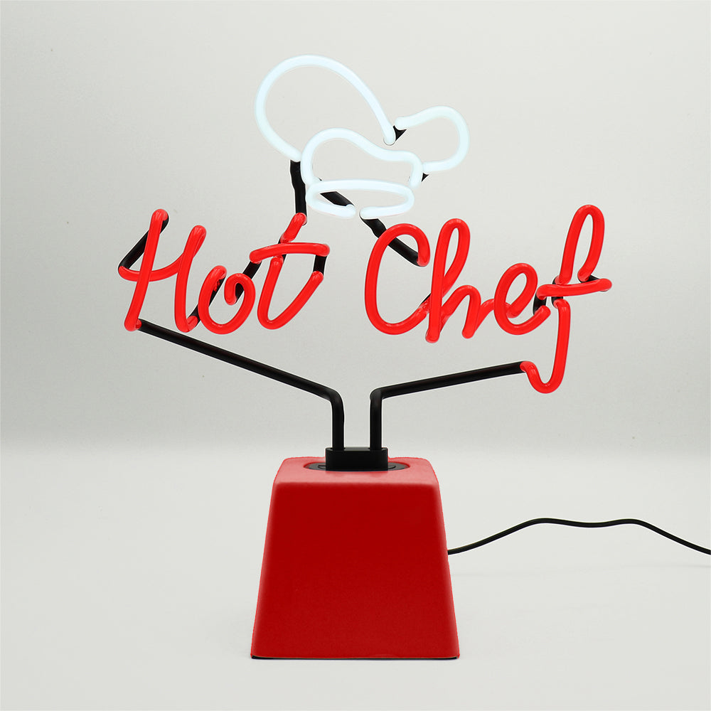 Hot Chef: Ceramic Base Glass Neon