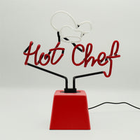 Hot Chef: Ceramic Base Glass Neon
