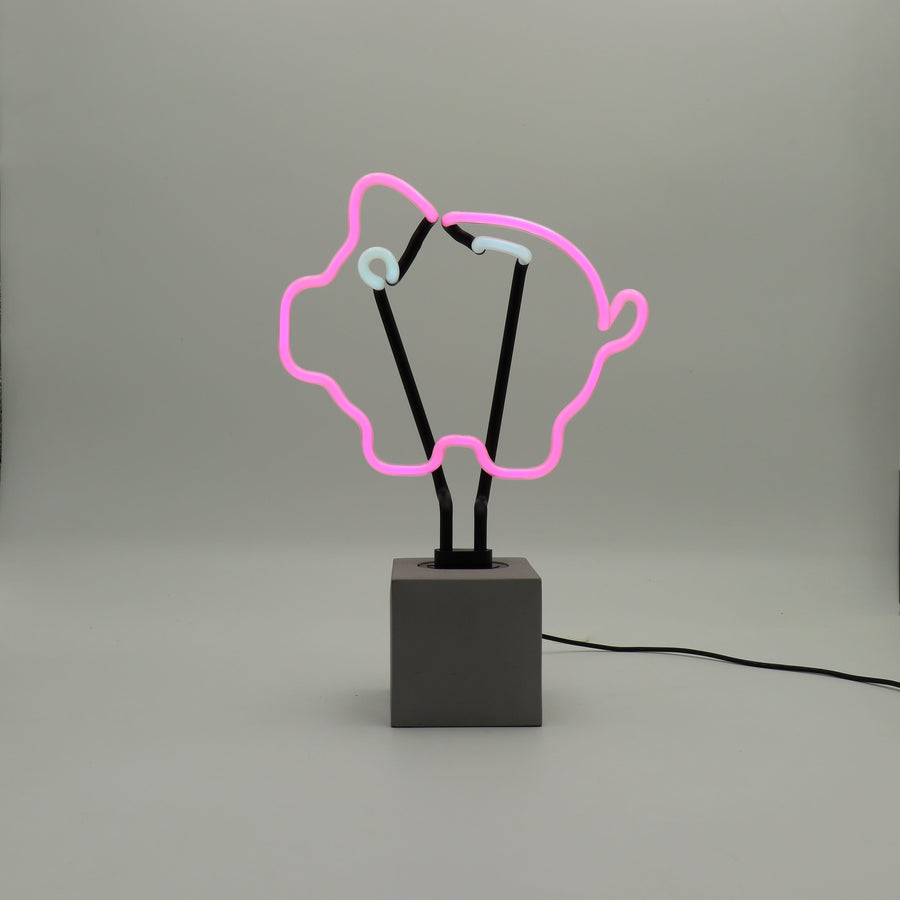 Neon 'Piggy Bank' Sign - Locomocean Ltd