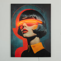 Neon Gaze: LED Neon Canvas