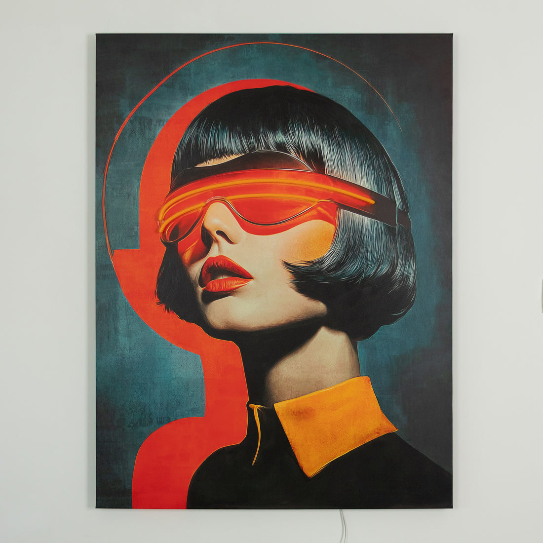 Neon Gaze: LED Neon Canvas