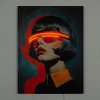 Neon Gaze: LED Neon Canvas