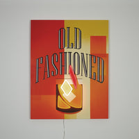 'Old Fashioned' - Wall Painting (LED Neon) - Locomocean Ltd