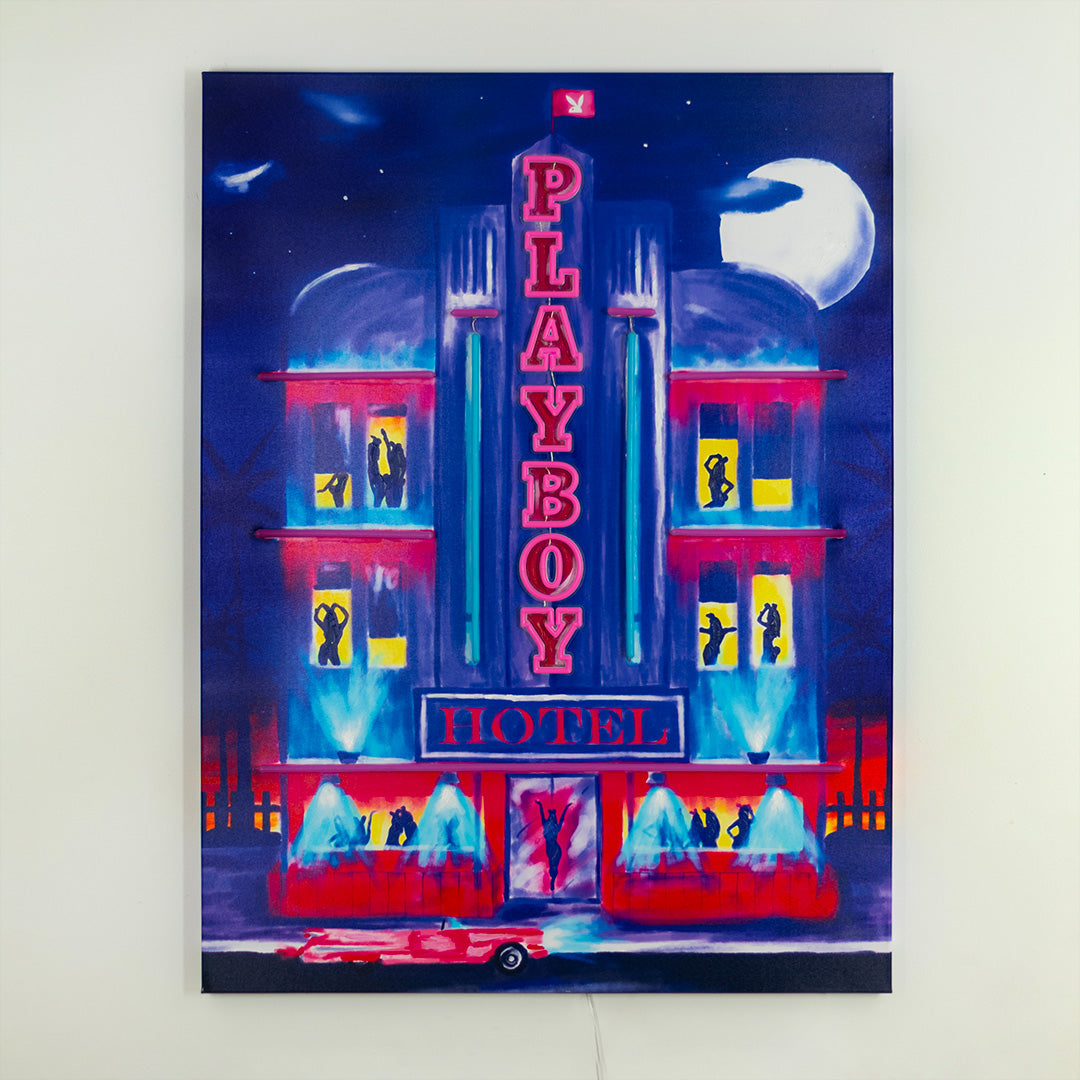 Playboy X Locomocean - Playboy Hotel (LED Neon) (Pre-Order) - Locomocean Ltd
