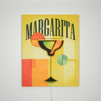 'Margarita' - Wall Painting (LED Neon) - Locomocean Ltd