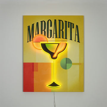 'Margarita' - Wall Painting (LED Neon) - Locomocean Ltd