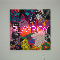 Playboy X Locomocean Collage Wall Art (LED Neon) - Locomocean Ltd
