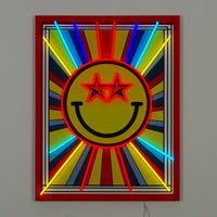Carnival: S.W.Smiley LED Neon Canvas