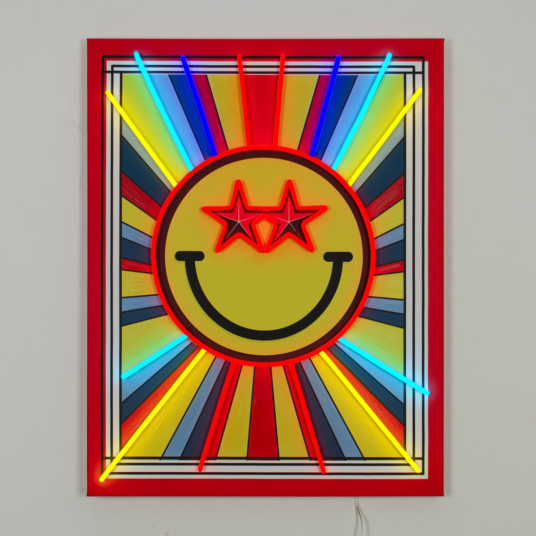Carnival: S.W.Smiley LED Neon Canvas
