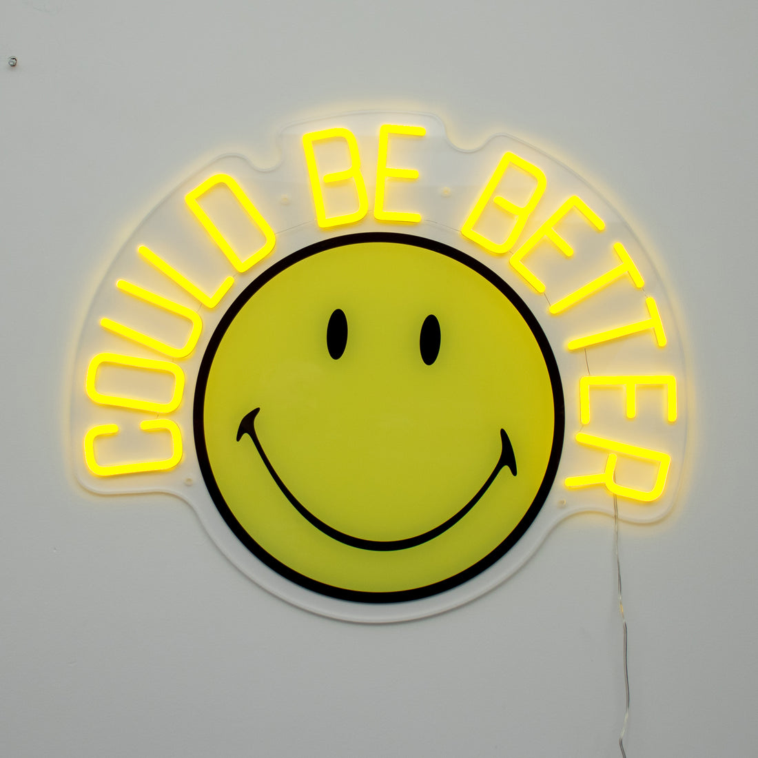 Could be better: The Original Smiley LED Neon Wall Sign