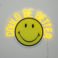 Could be better: The Original Smiley LED Neon Wall Sign