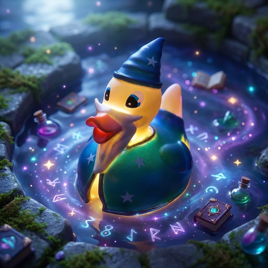 Merlin The Mallard - 'Glow In The Duck'
