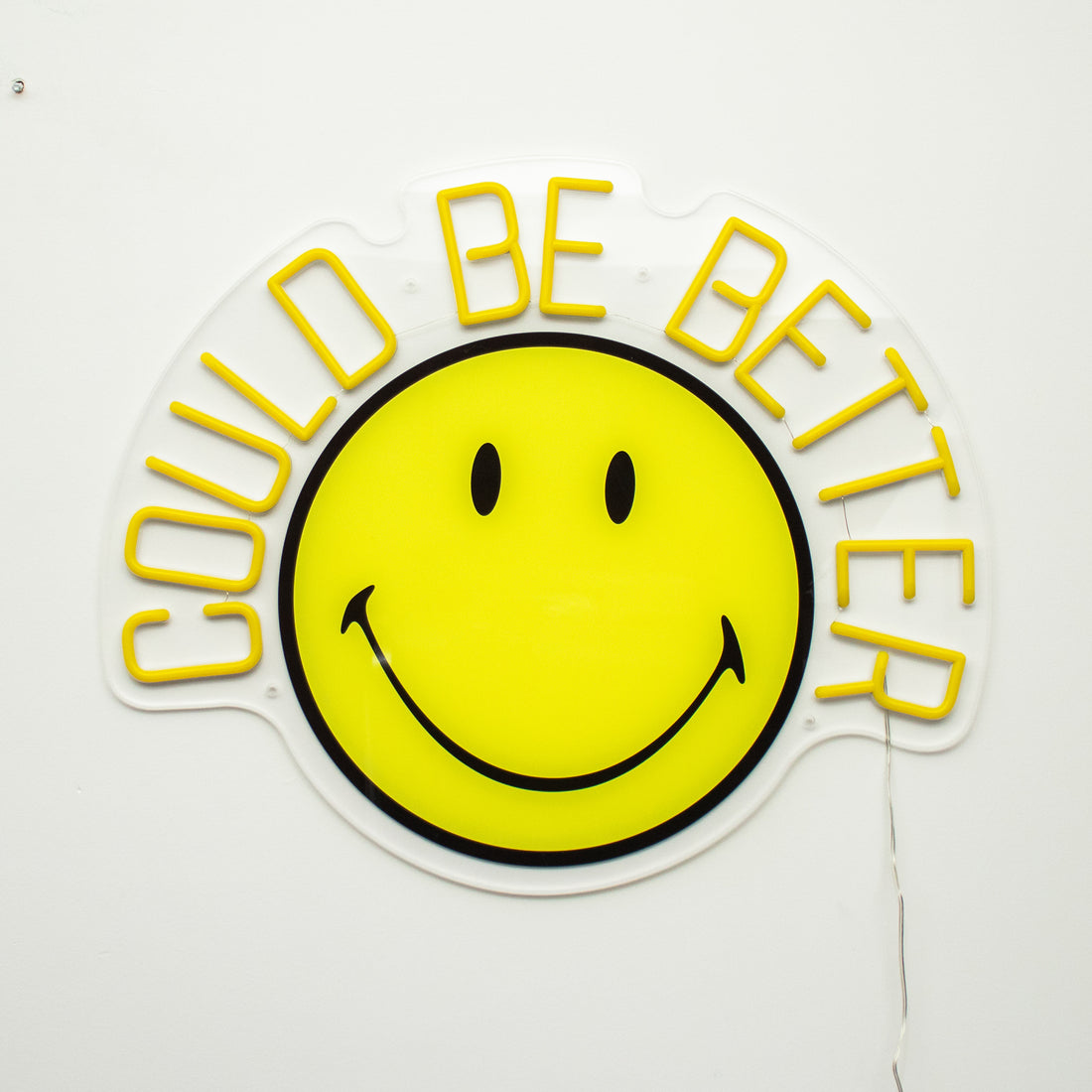 Could be better: The Original Smiley LED Neon Wall Sign