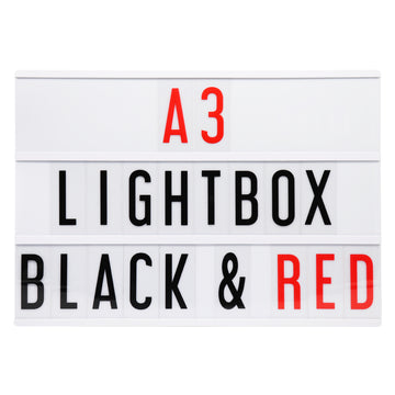 A3 Black Lightbox - Locomocean Ltd
