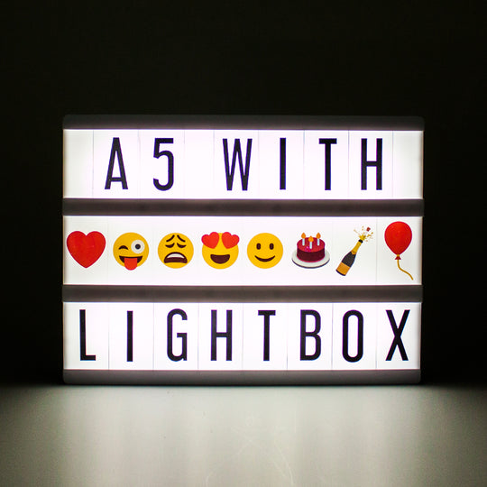 A5 Black Lightbox - Locomocean Ltd