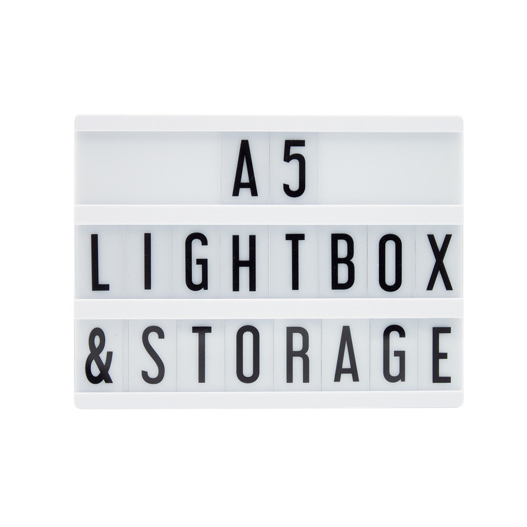 A5 Black Lightbox - Locomocean Ltd