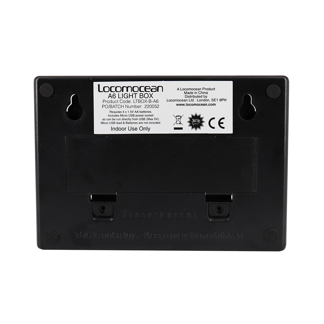 A6 Magnetic Lightbox - Black - Locomocean Ltd