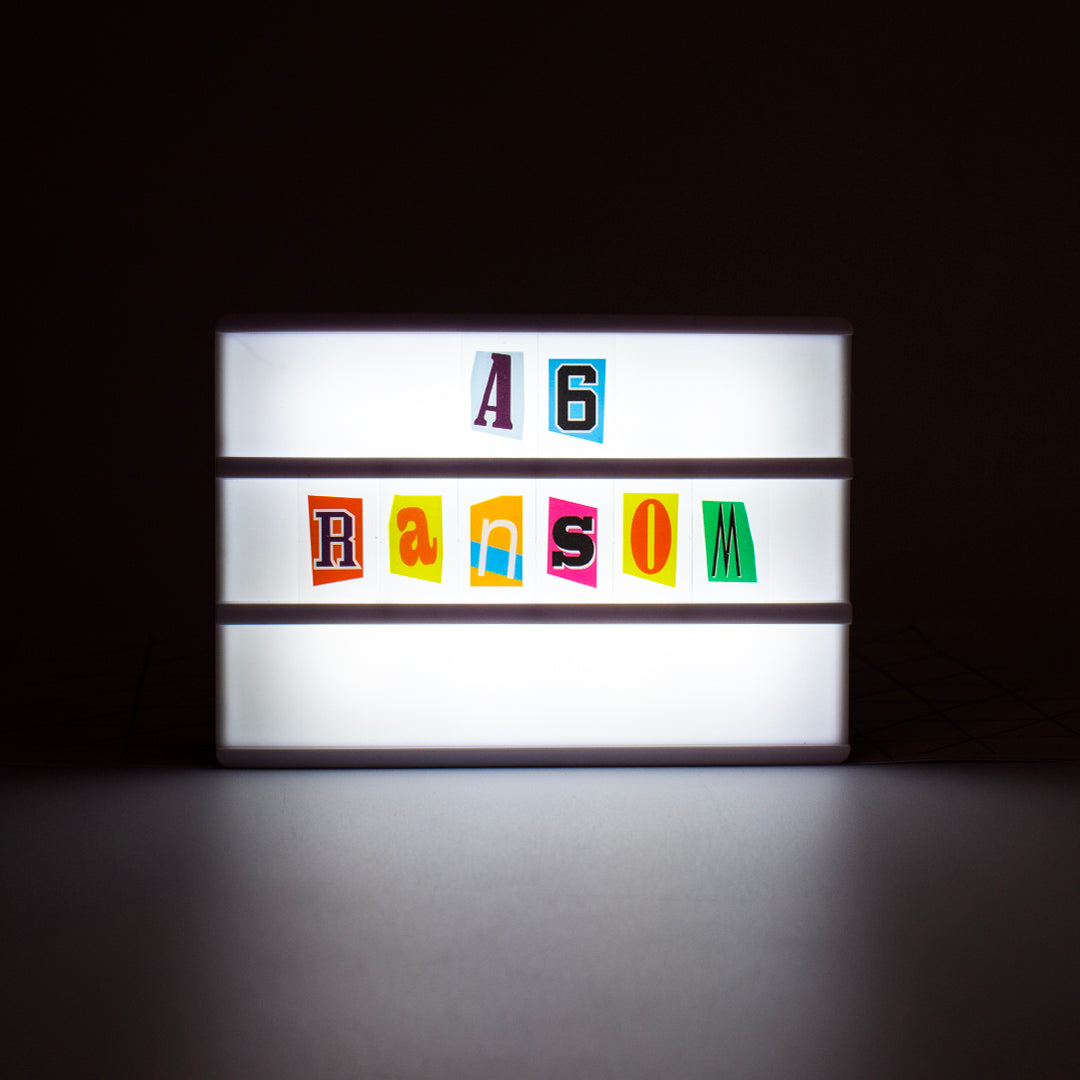 Ransom Style Colourful Extra Letters & Symbols Pack | Locomocean Ltd