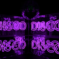Purple 'Disco' Acrylic Box Neon Light - Locomocean Ltd
