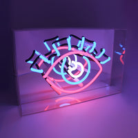 'EYE' Acrylic Box Neon Light - Locomocean Ltd