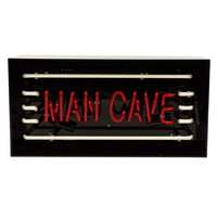 'Man Cave' Acrylic Box Neon Light - Locomocean Ltd