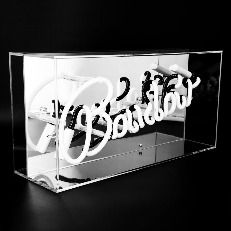 'Boudoir' Acrylic Box Neon Light - Locomocean Ltd