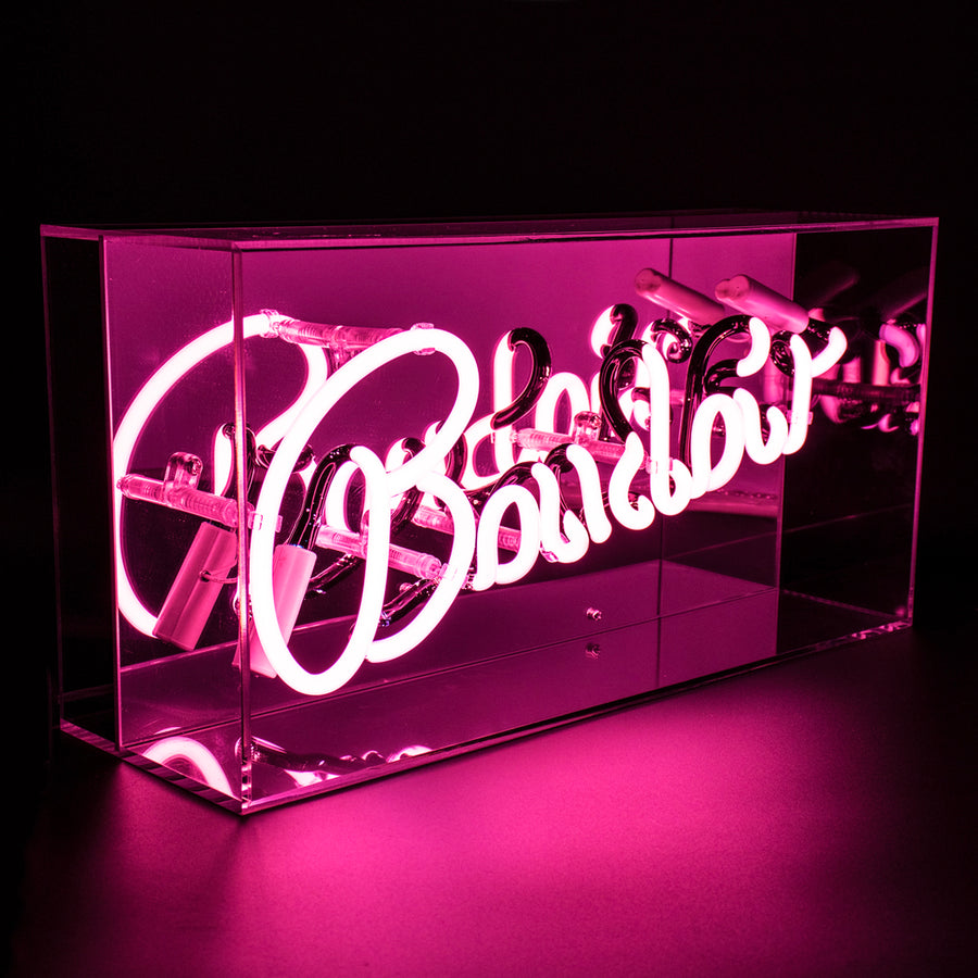'Boudoir' Acrylic Box Neon Light - Locomocean Ltd
