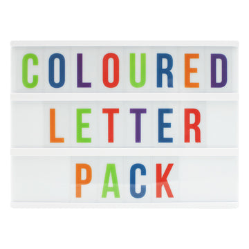 Coloured Extra Letter Pack - Locomocean Ltd