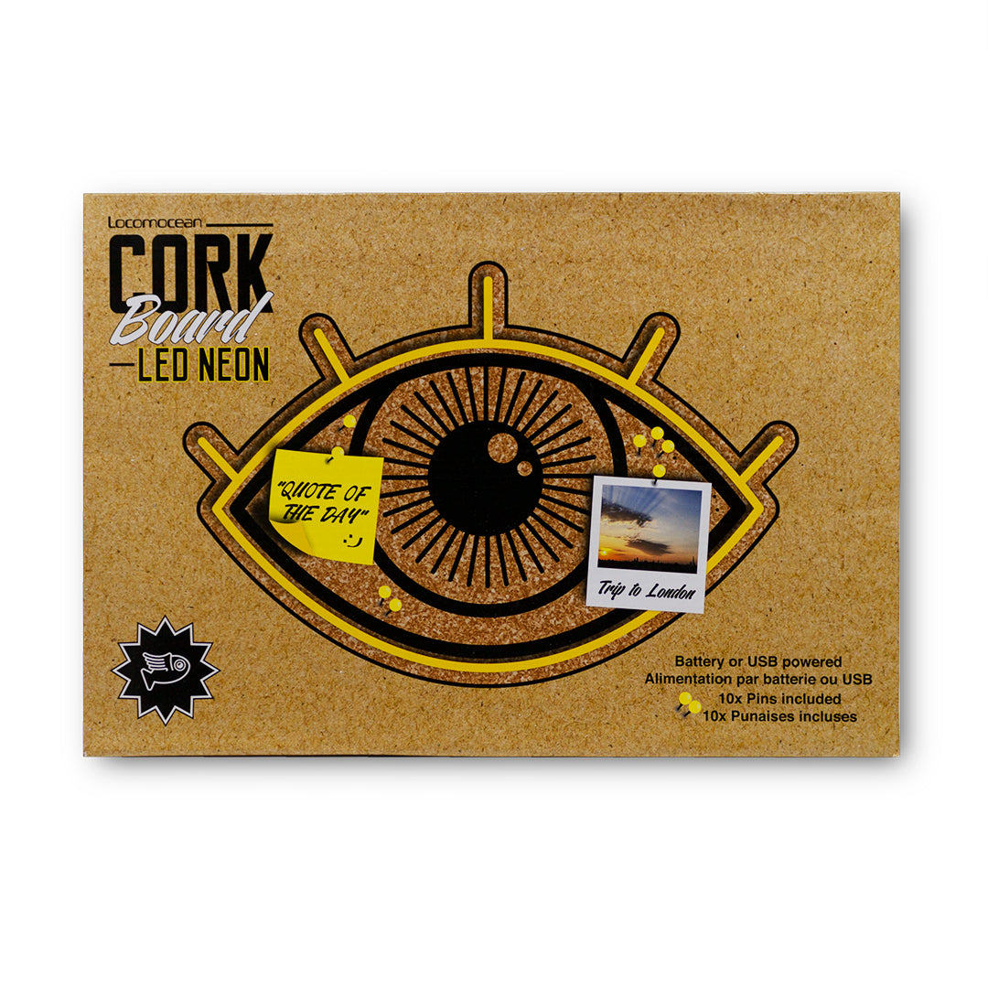 LED Corkboard - Eye - Locomocean Ltd