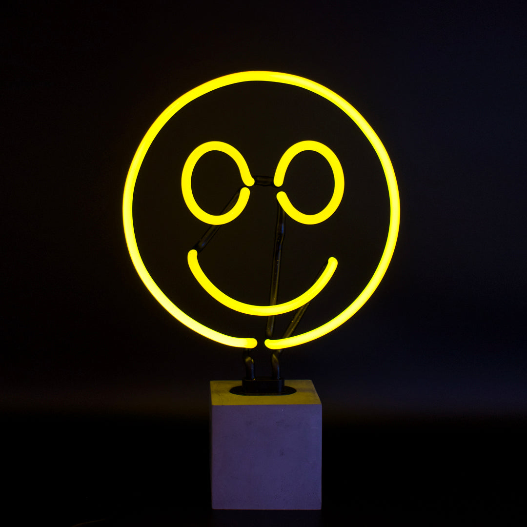 Replacement Glass (GLASS ONLY) - Neon 'Smile' Sign - Locomocean Ltd