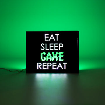 'Game Repeat' Mini Acrylic Box LED - Locomocean Ltd