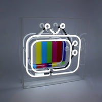 'TV' Acrylic Box Neon Light - Locomocean Ltd