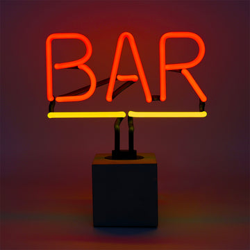 Replacement Glass (GLASS ONLY) - Neon 'Bar' Sign - Locomocean Ltd
