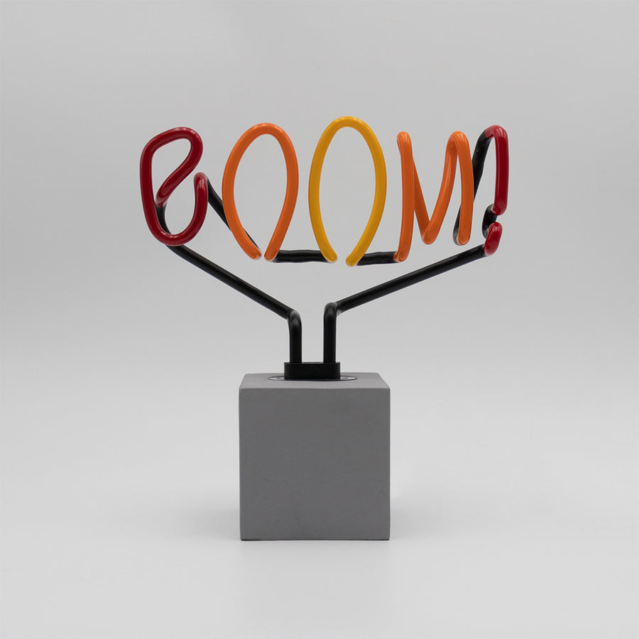 Neon 'Boom' Sign - Locomocean Ltd