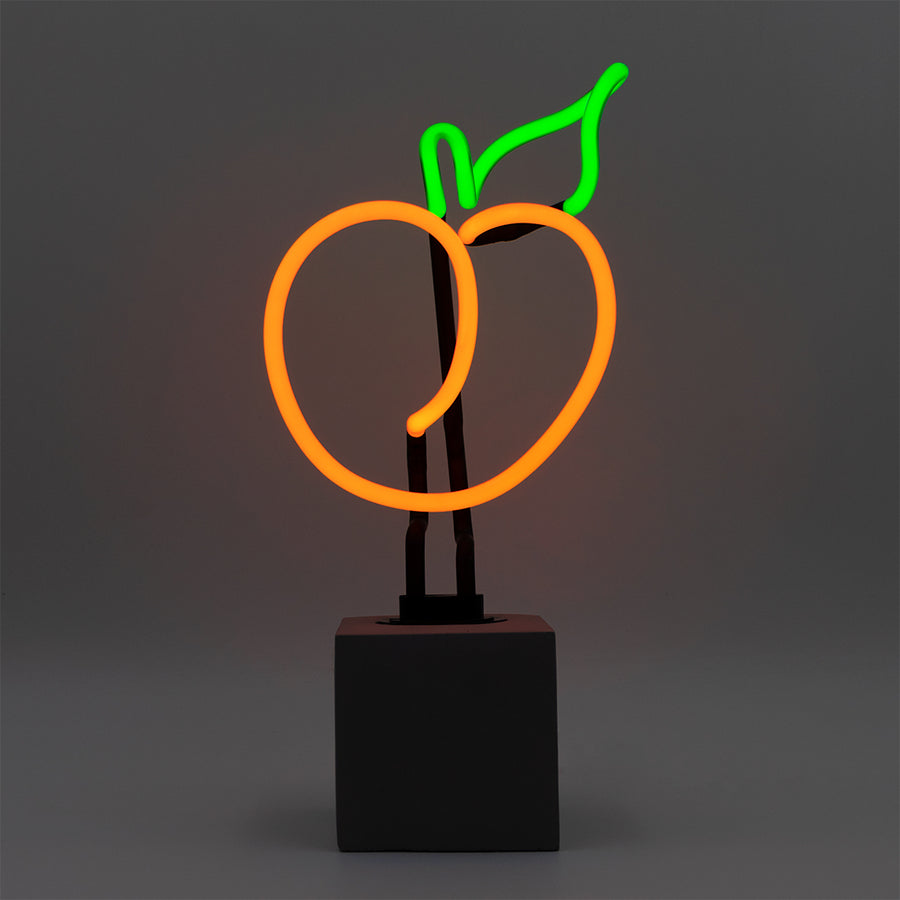 Replacement Glass (GLASS ONLY) - Neon 'Peach' Sign - Locomocean Ltd