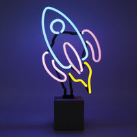 Replacement Glass (GLASS ONLY) - Neon 'Rocket' Sign - Locomocean Ltd